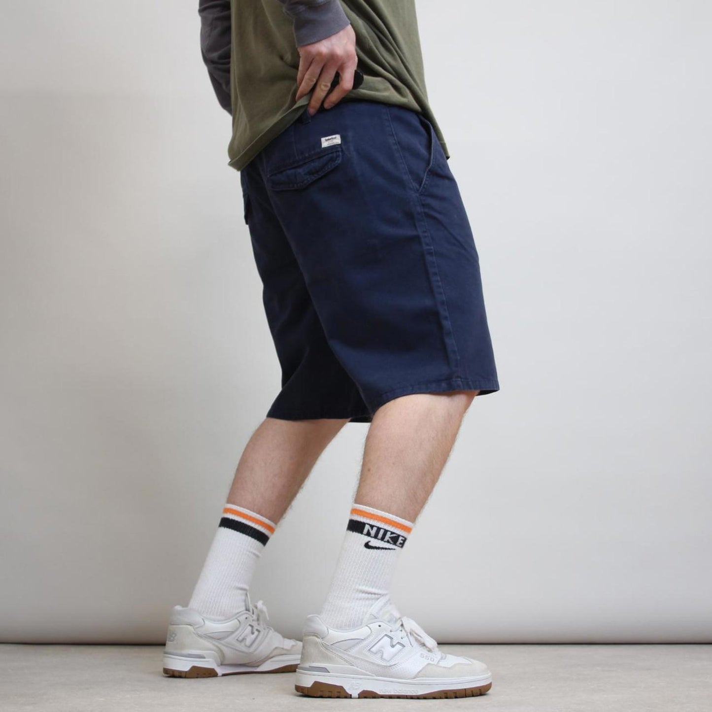 Blue Timberland chino shorts W38