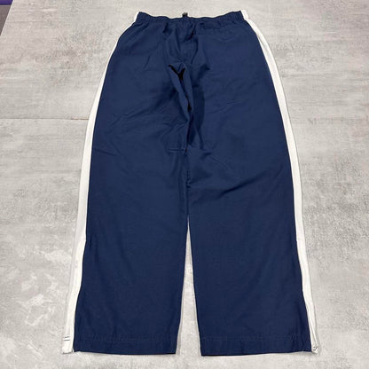 Vintage baggy Nike Trackies XL navy loose leg 90s style joggers embroidered logo