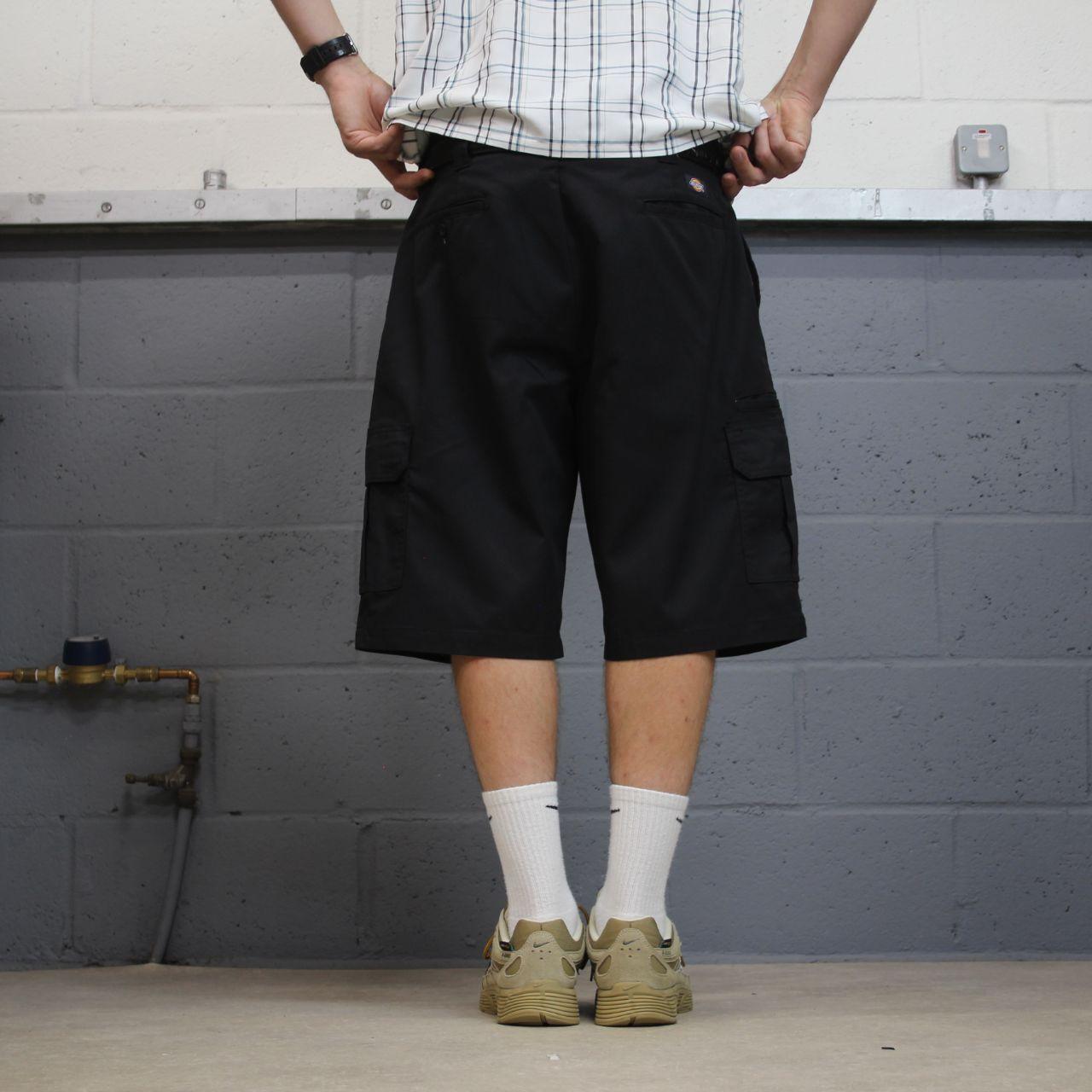 Dickies chino cargo shorts utility black Chino skater / surf shorts loose fit festival