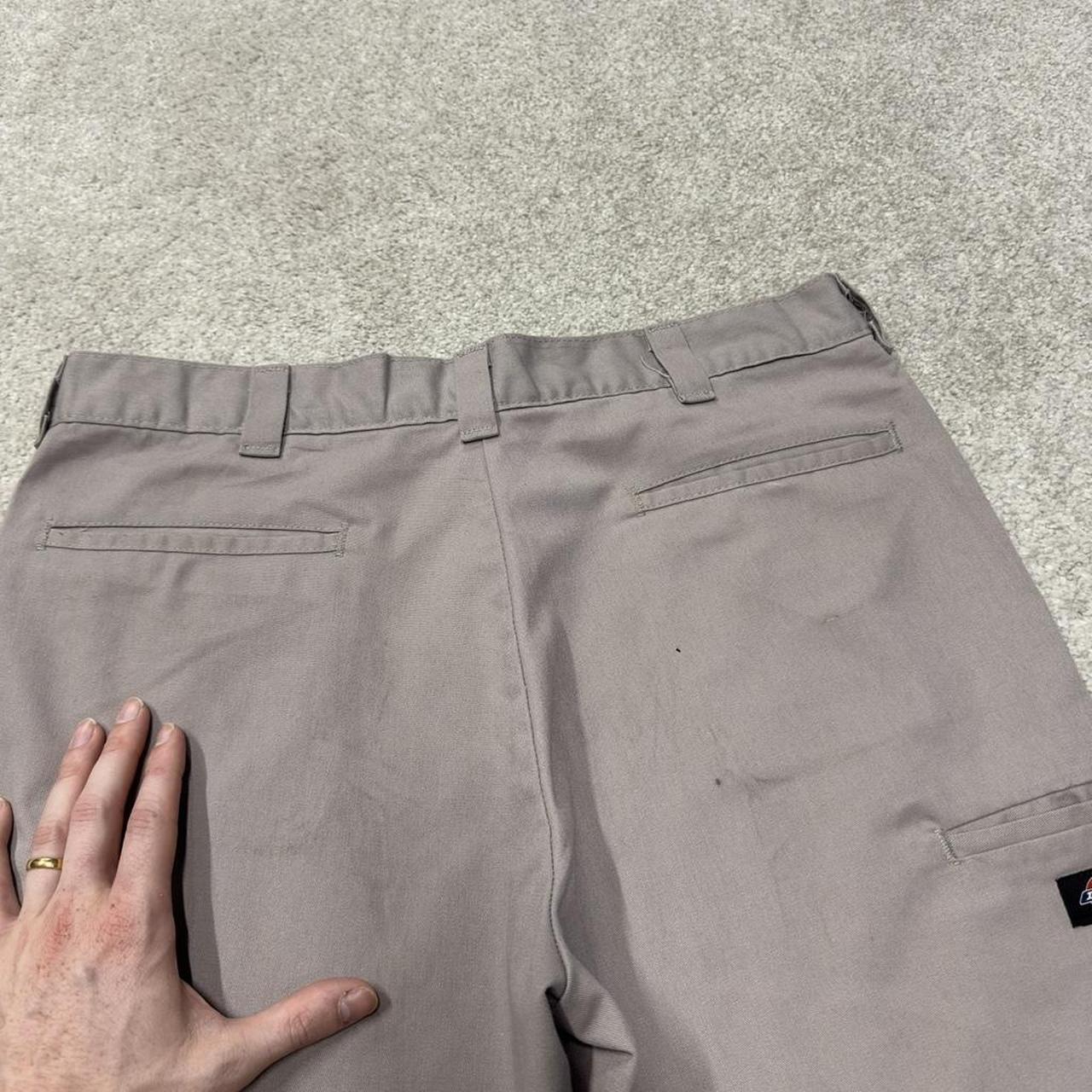 Dickies carpenter shorts long leg grey Twill chino skater style shorts loose leg
