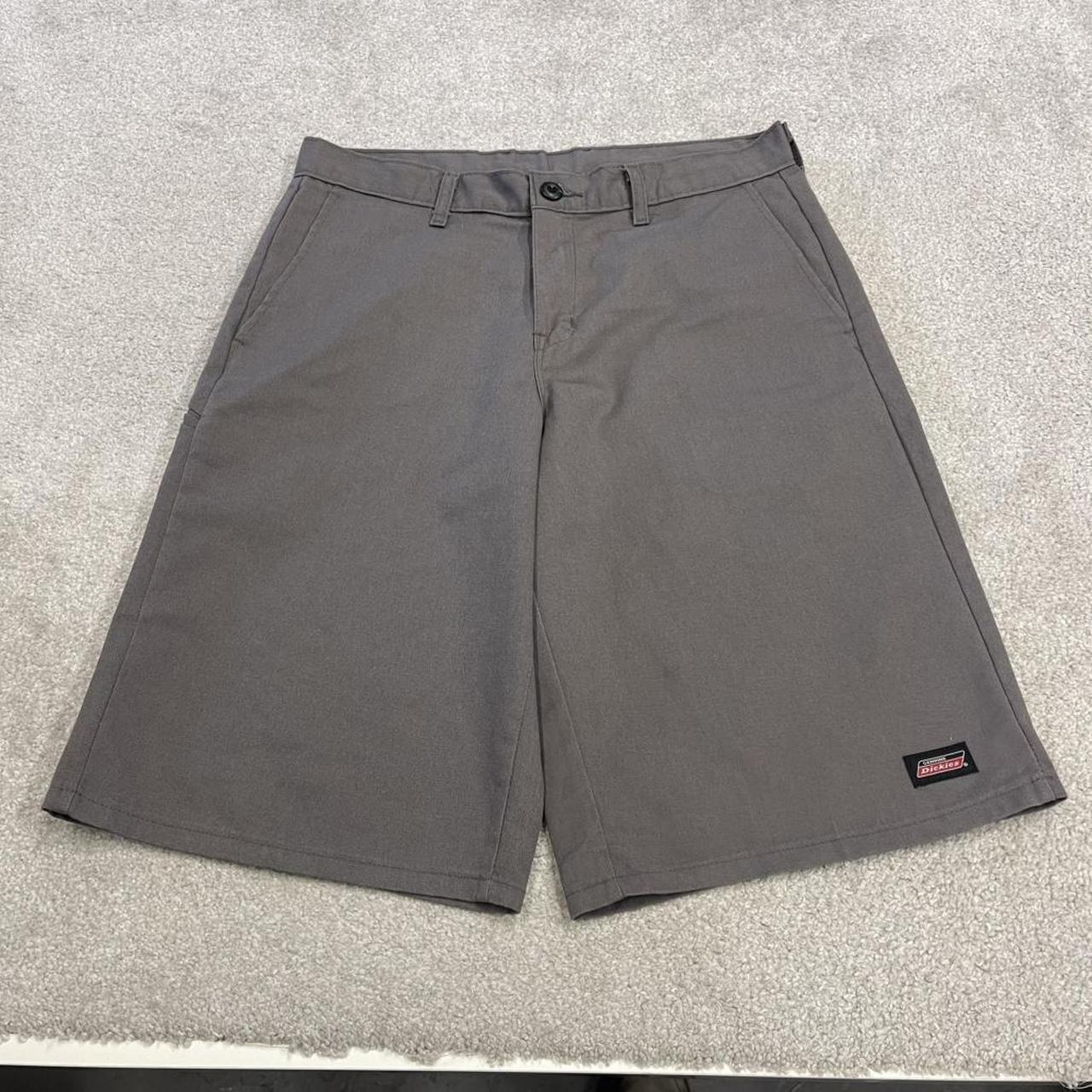 Dickies carpenter chino shorts long leg grey Twill chino skater style shorts loose fit