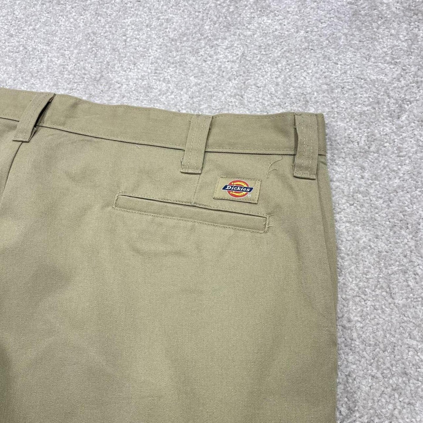 Vintage Dickies baggy cargo shorts wide leg khaki Twill chino skater style shorts loose fit