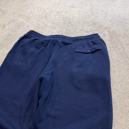 Navy Nike joggers XXL y2k 00s style sweatpants Swoosh logo gym wear track pants