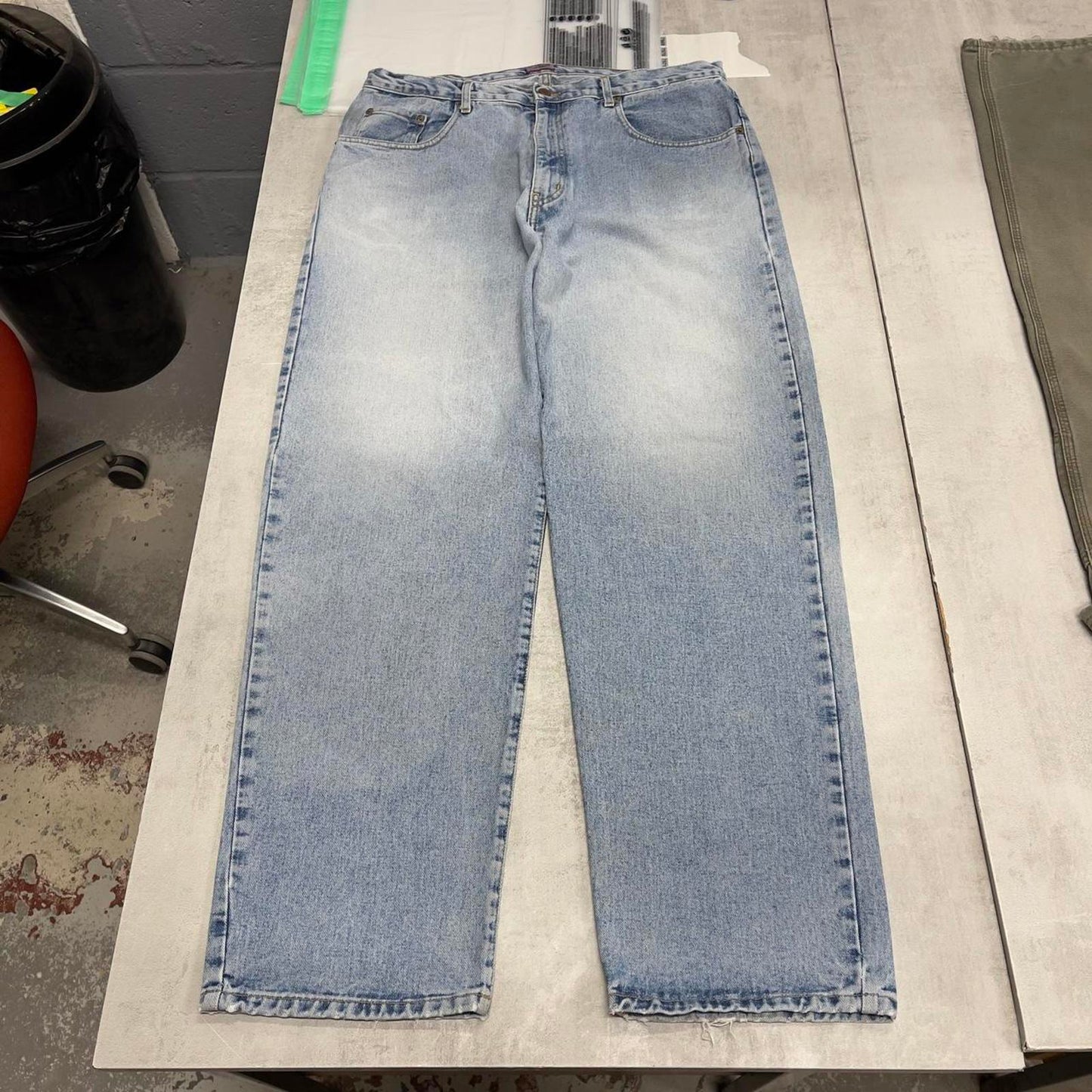 Blue Pepe Jeans W38 L34 wide leg denim y2k skater jeans