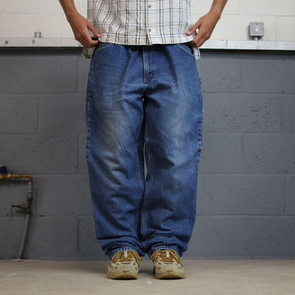 Vintage Carhartt jeans y2k relaxed blue denim skater 2000s style workwear pants