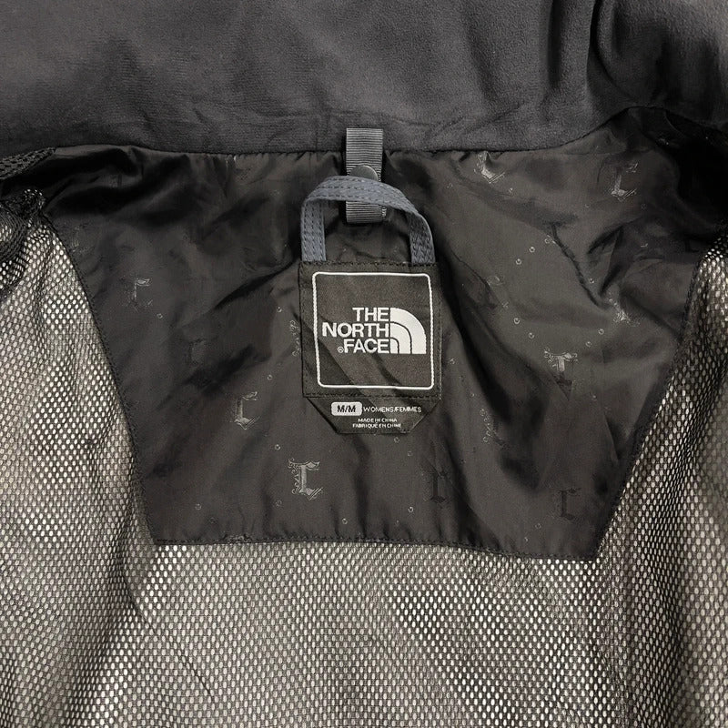 North Face HyVent ski jacket women's checkered TNF snow boarding waterproof coat hooded technical