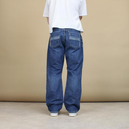 Blue Cinch embroidered jeans W38L30 denim bootcut Y2K style jeans