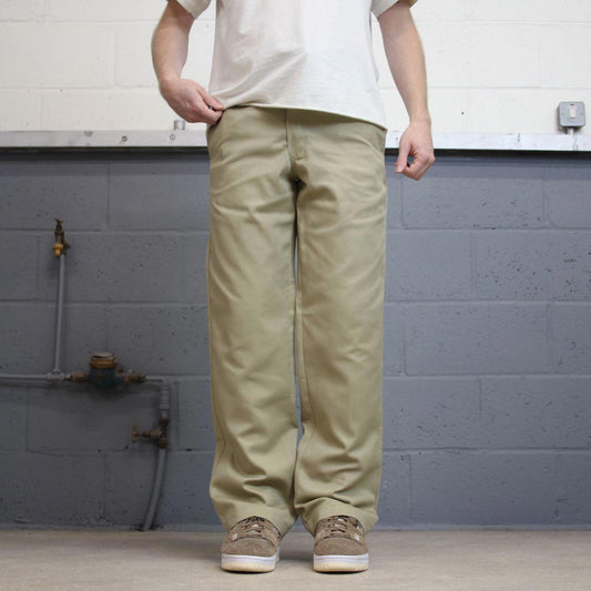 Dickies 874 Pants W32L32 khaki twill chino loose straight 90s style skater pants