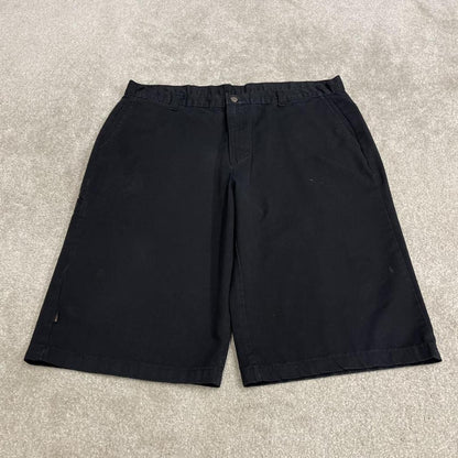 Dickies baggy chino shorts carpenter black Chino style skater shorts long wide leg festival