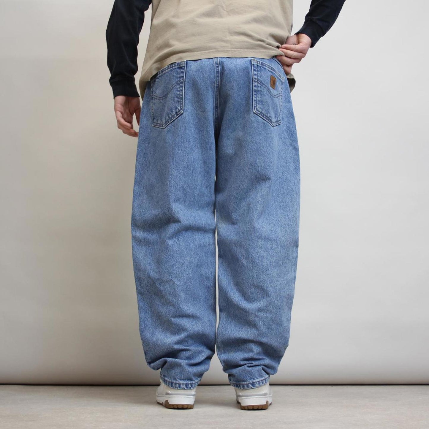 Blue Carhartt jeans W40L30 loose denim 90s style skater jeans