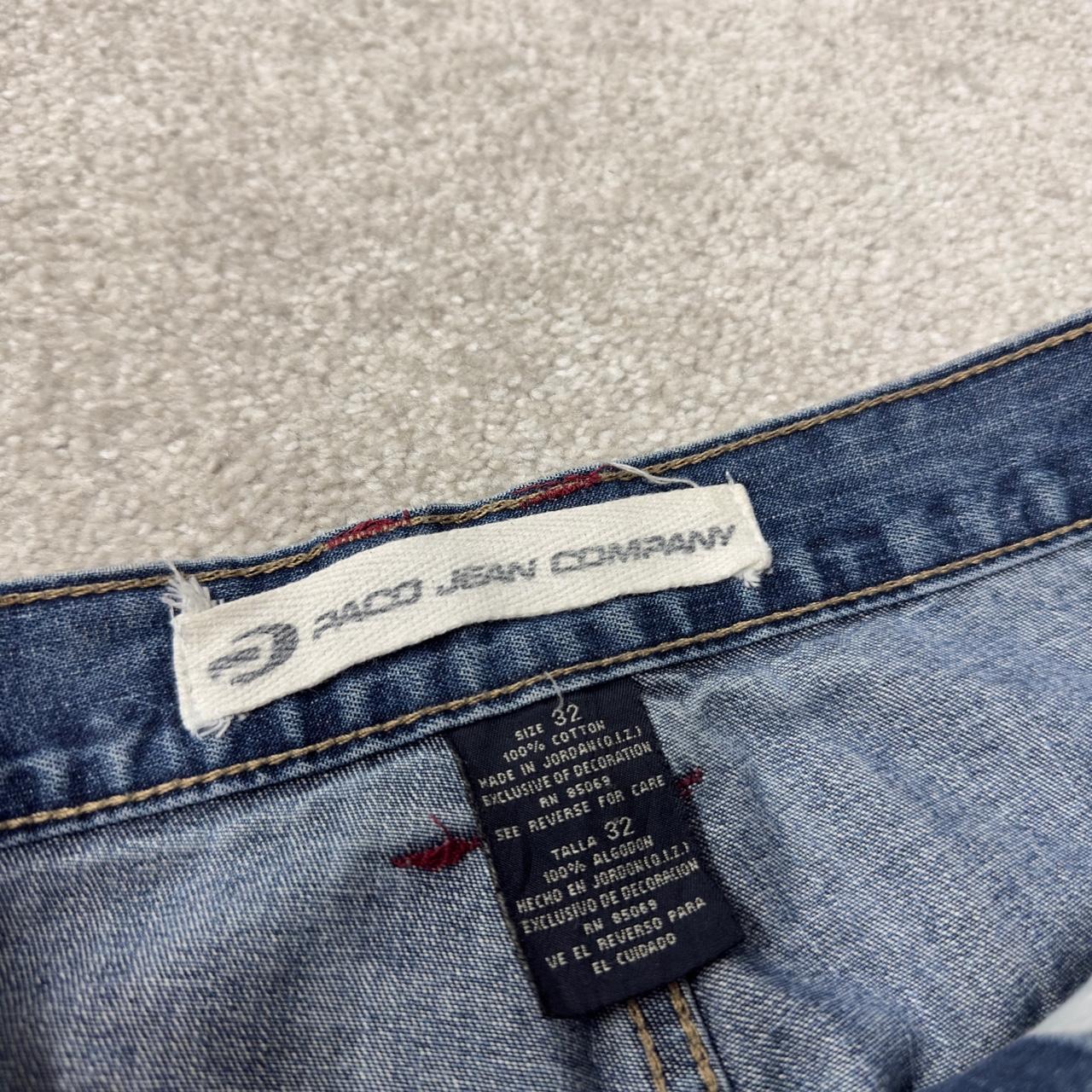 PACO denim carpenter shorts y2k blue Surf summer style jorts perfect for festival
