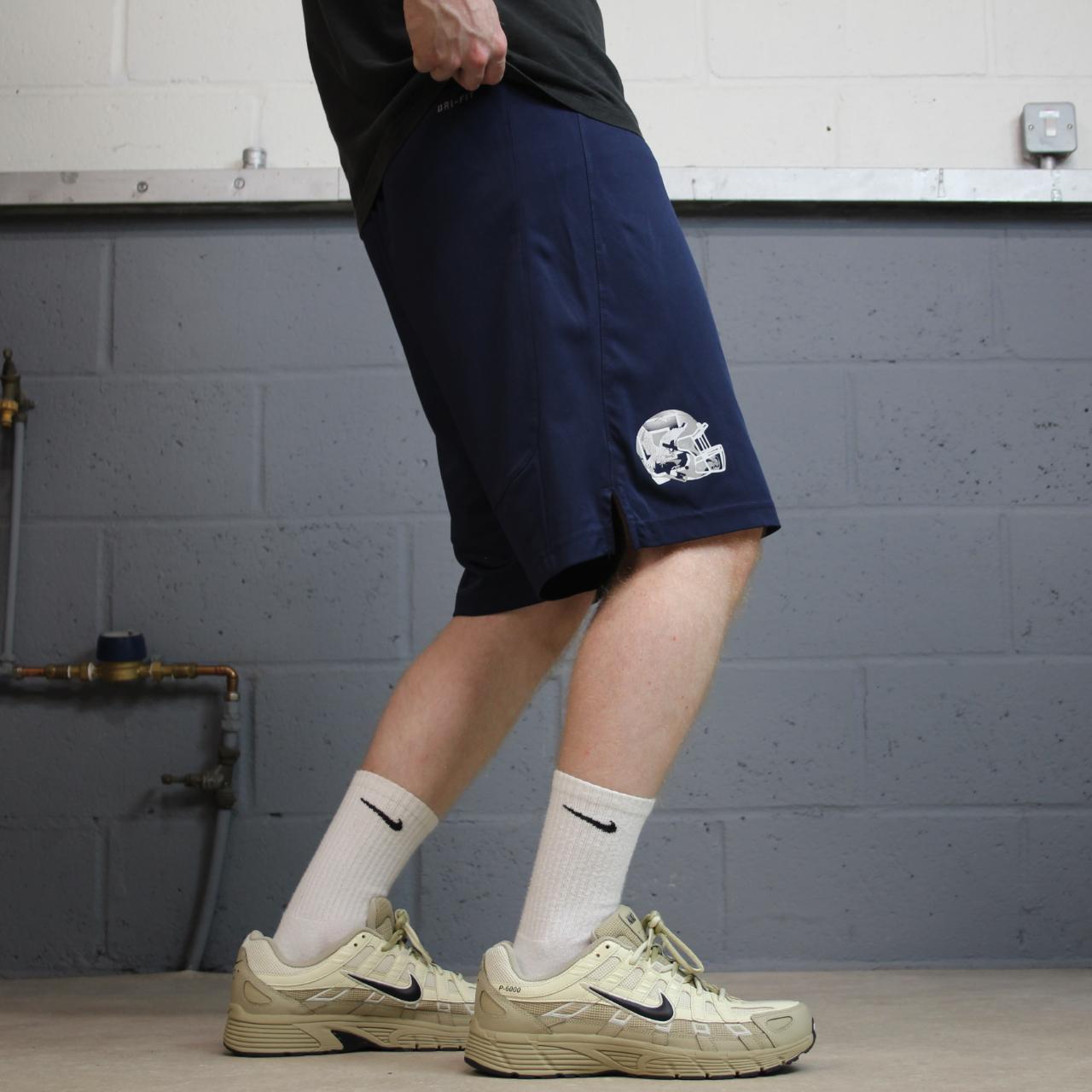 Nike sports shorts y2k navy Dri-Fit loose floaty summer gym shorts