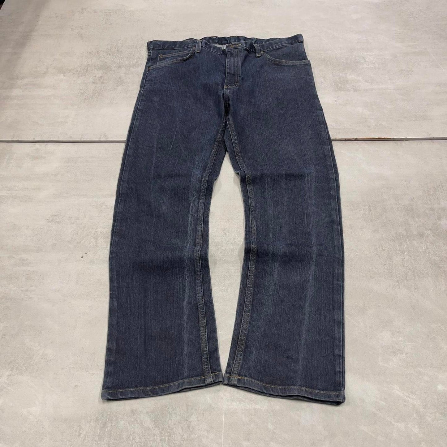 Dickies jeans W38L30 straight leg blue denim 90s style skater style jeans