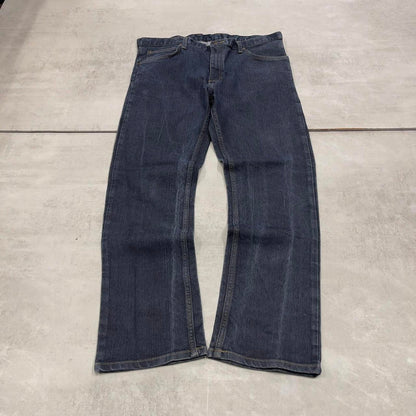 Dickies jeans W38L30 straight leg blue denim 90s style skater style jeans