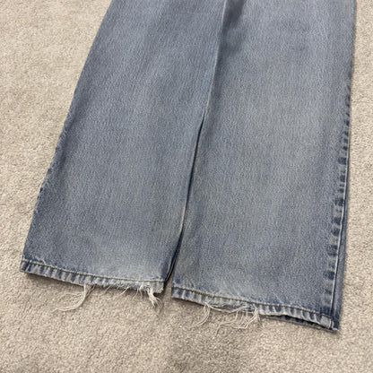 Levi’s 550 baggy jeans y2k W36L36 blue relaxed fit surf style pants red tab logo