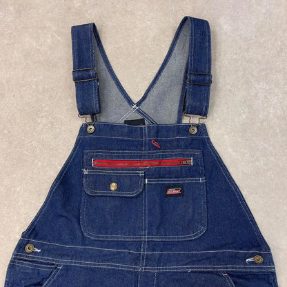 Dickies dungarees W38 L33 USA blue mens denim overalls