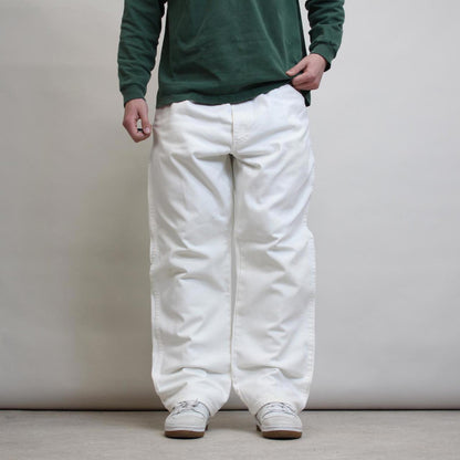 White Dickies jeans W42L32 loose 90s workwear skate style pants