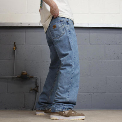 Vintage blue Carhartt jeans W36L32 loose 90s style denim skater pants
