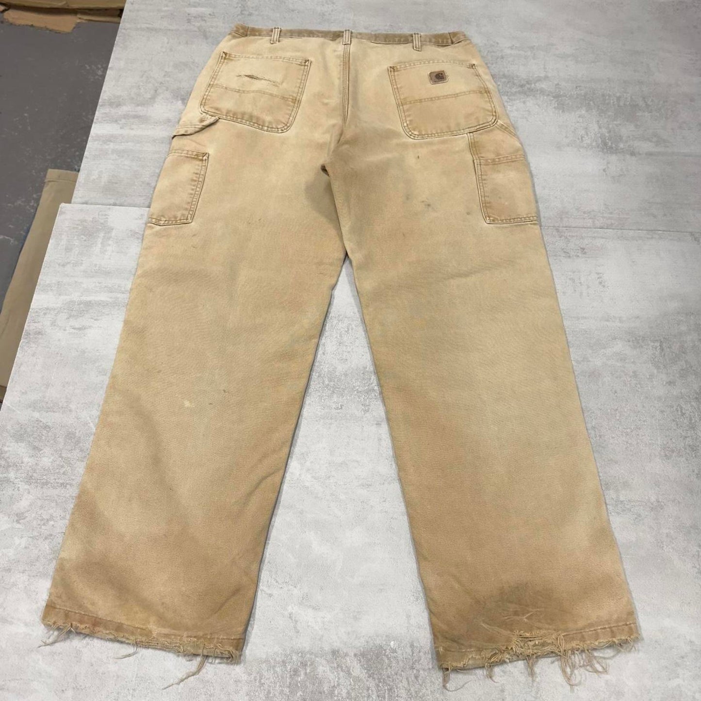 Tan Carhartt Carpenter pants W36L32