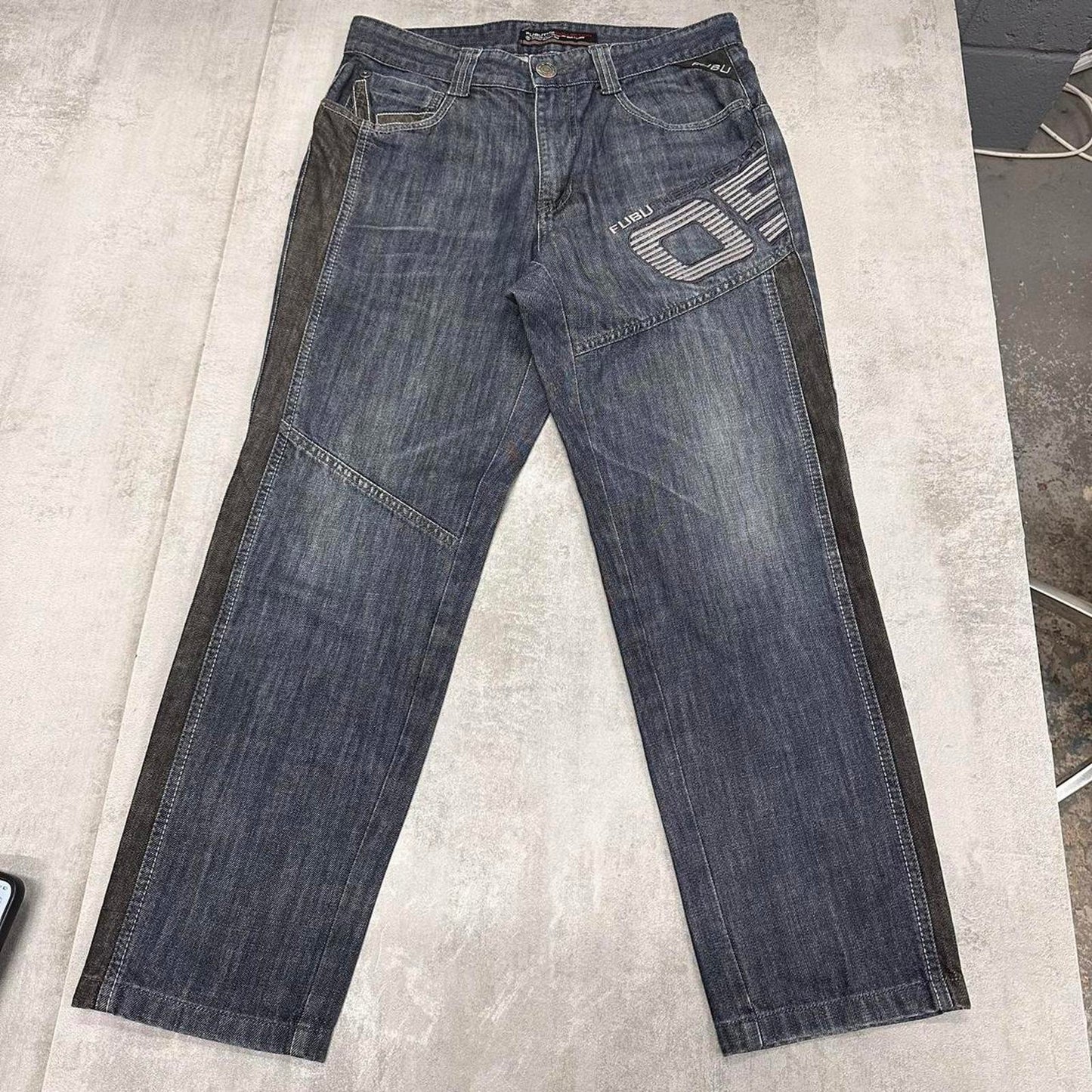 Blue FUBU jeans W32 L28