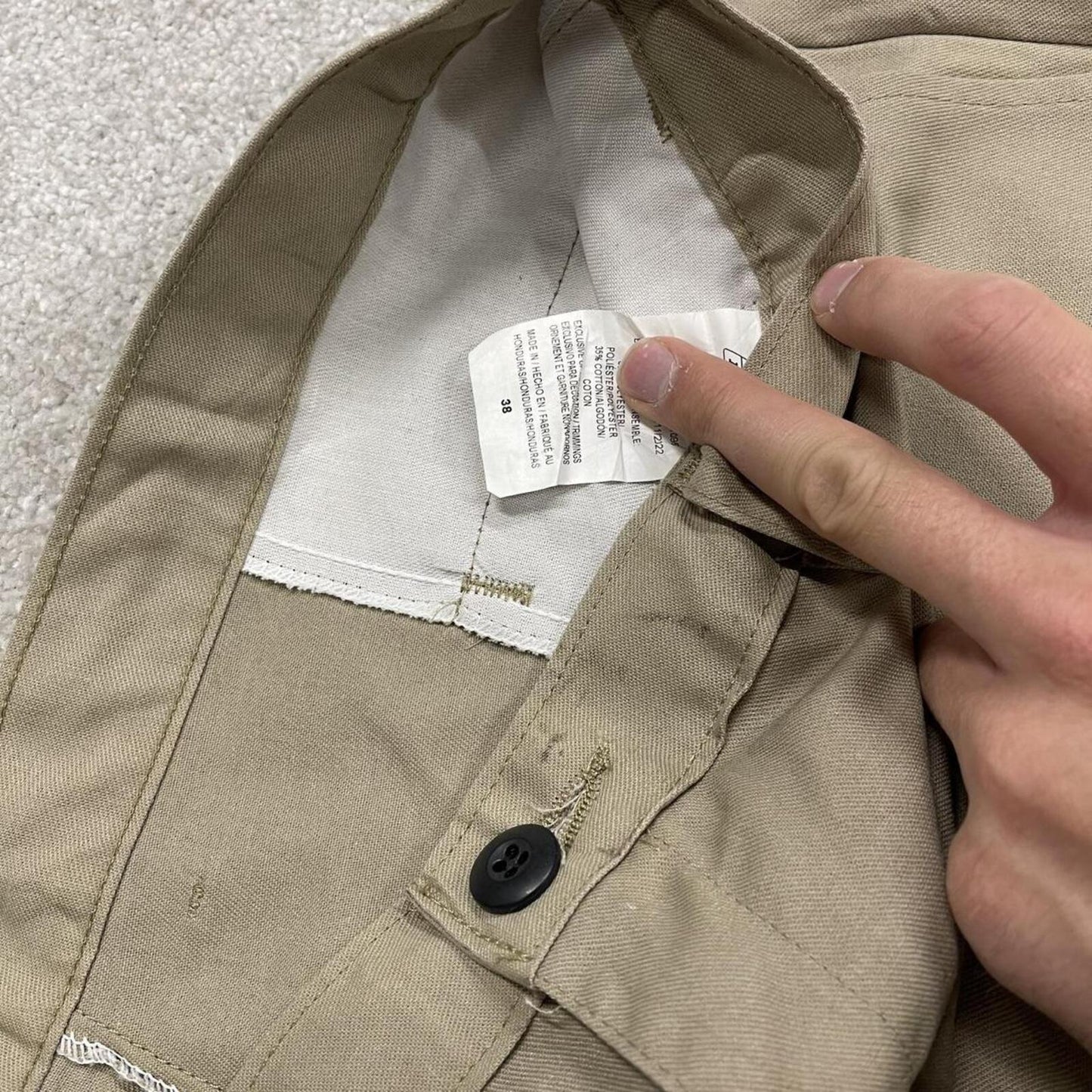 Dickies baggy chino shorts carpenter khaki Chino style skater shorts long wide leg festival