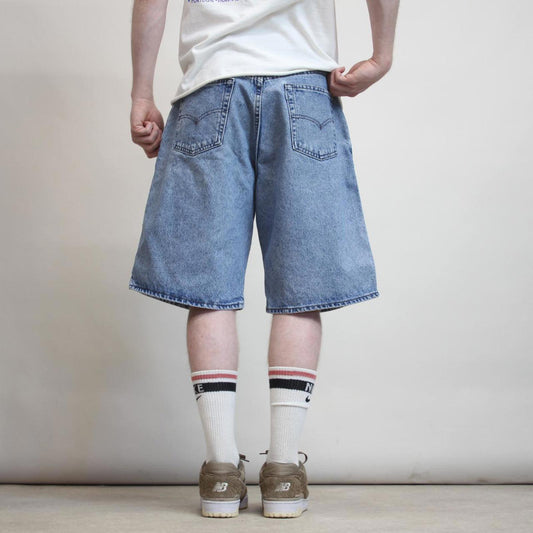 Vintage Silver Tab Levi's baggy jorts W36 loose denim 90s skater shorts