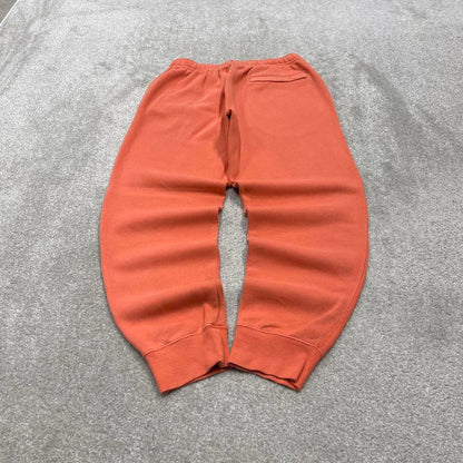 Peach Nike sweatpants Medium loose y2k style joggers Swoosh logo gym wear track pants casual sporty