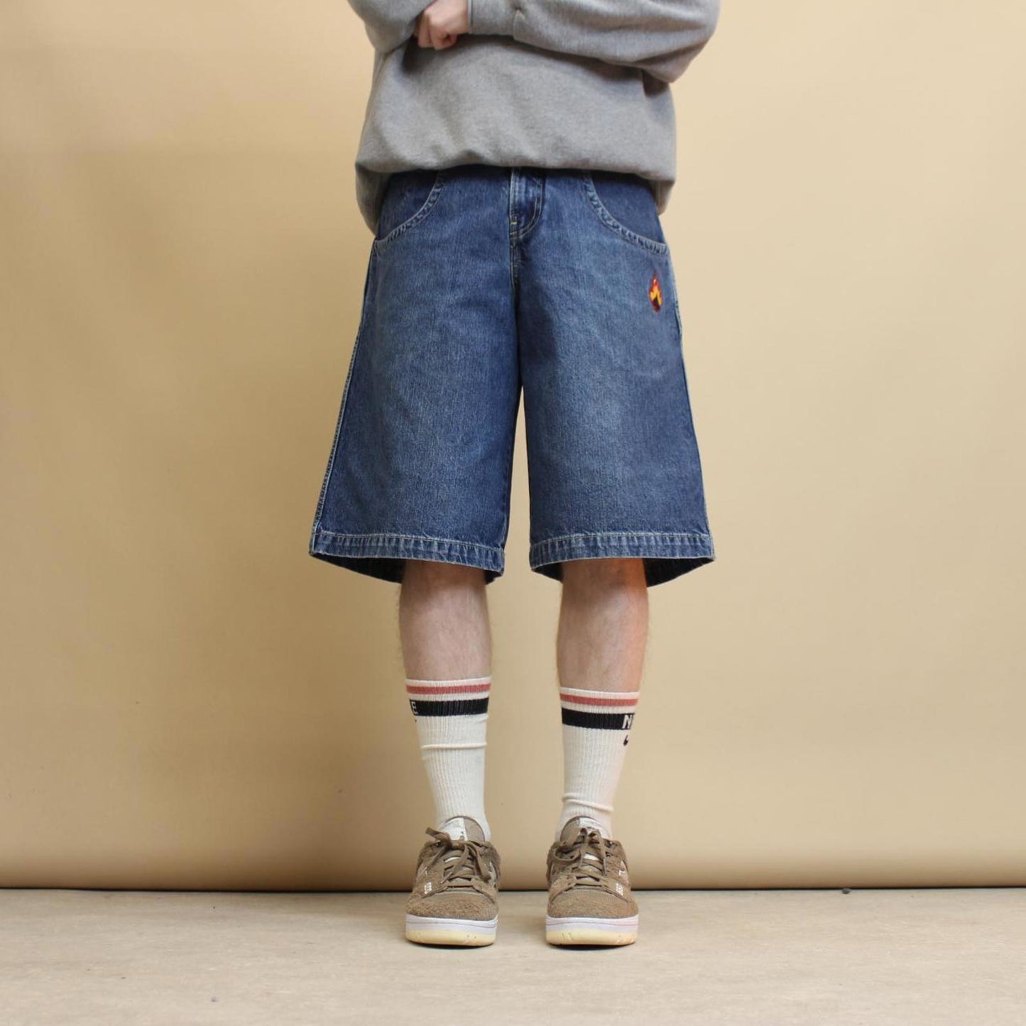 JNCO Flaming Ace shorts W30
