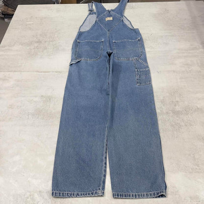 Vintage Old Navy dungarees W34L30 blue mens denim overalls