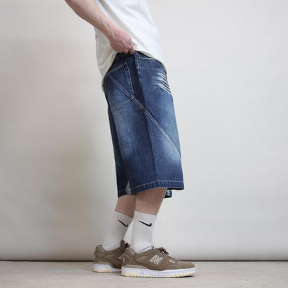 Baggy Enyce jorts W34 long wide leg 90s style skater shorts