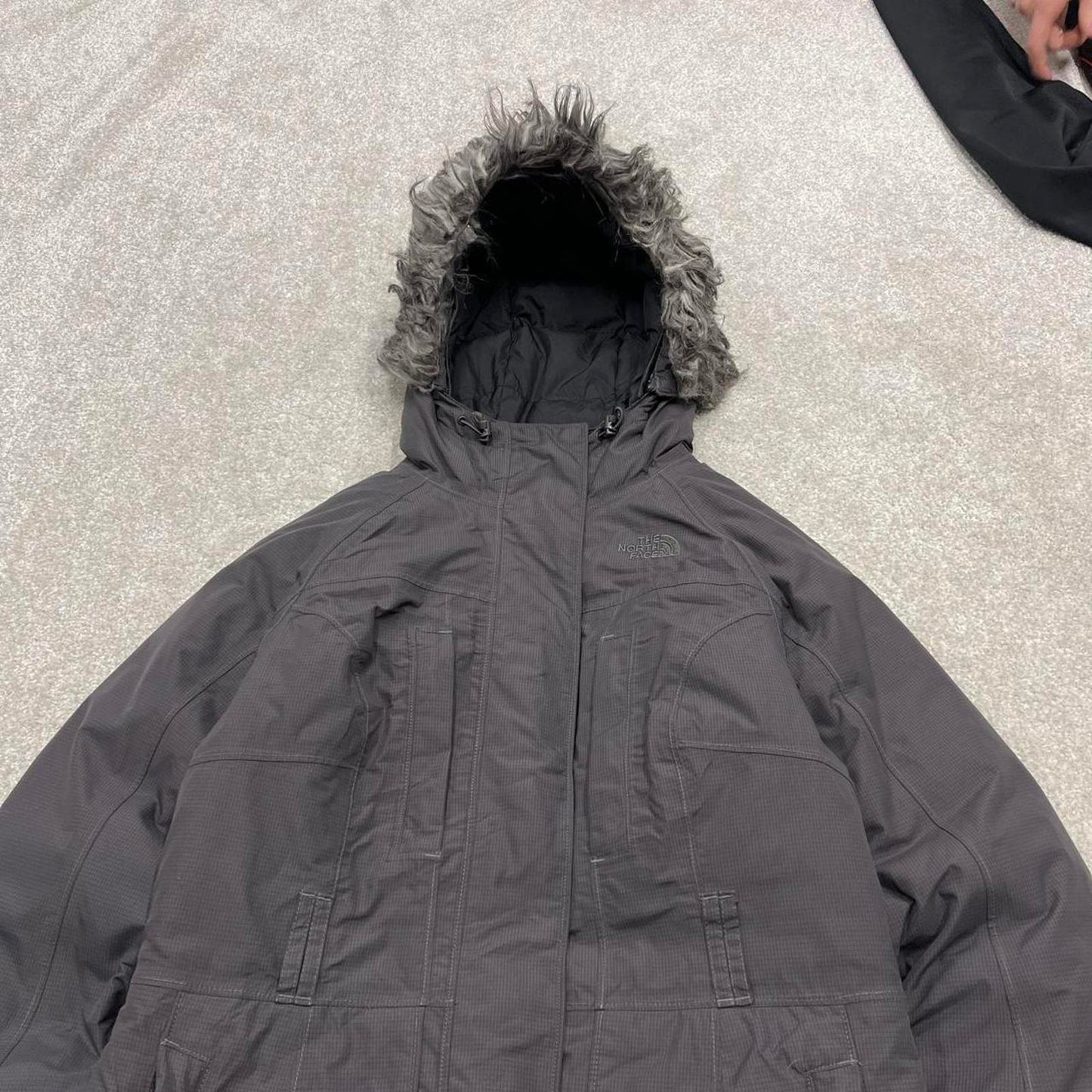 North Face HyVent puffer jacket S women's y2k 00s style tech parka windbreaker autumn