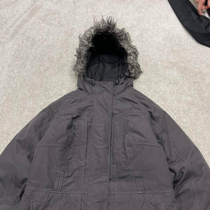 North Face HyVent puffer jacket S women's y2k 00s style tech parka windbreaker autumn