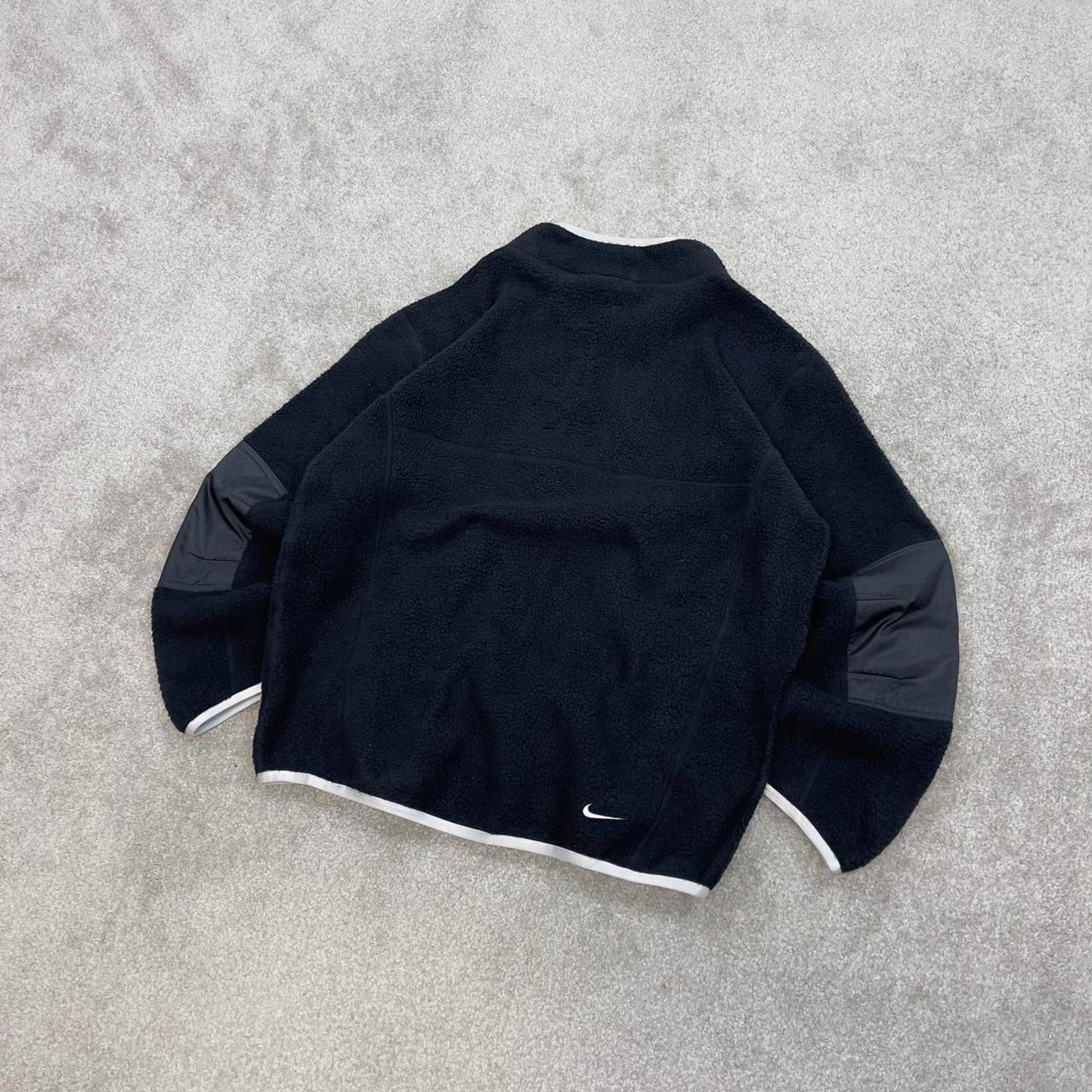 Black Nike ACG full zip technical fleece youth XL embroidered ACG logo autumn y2k style