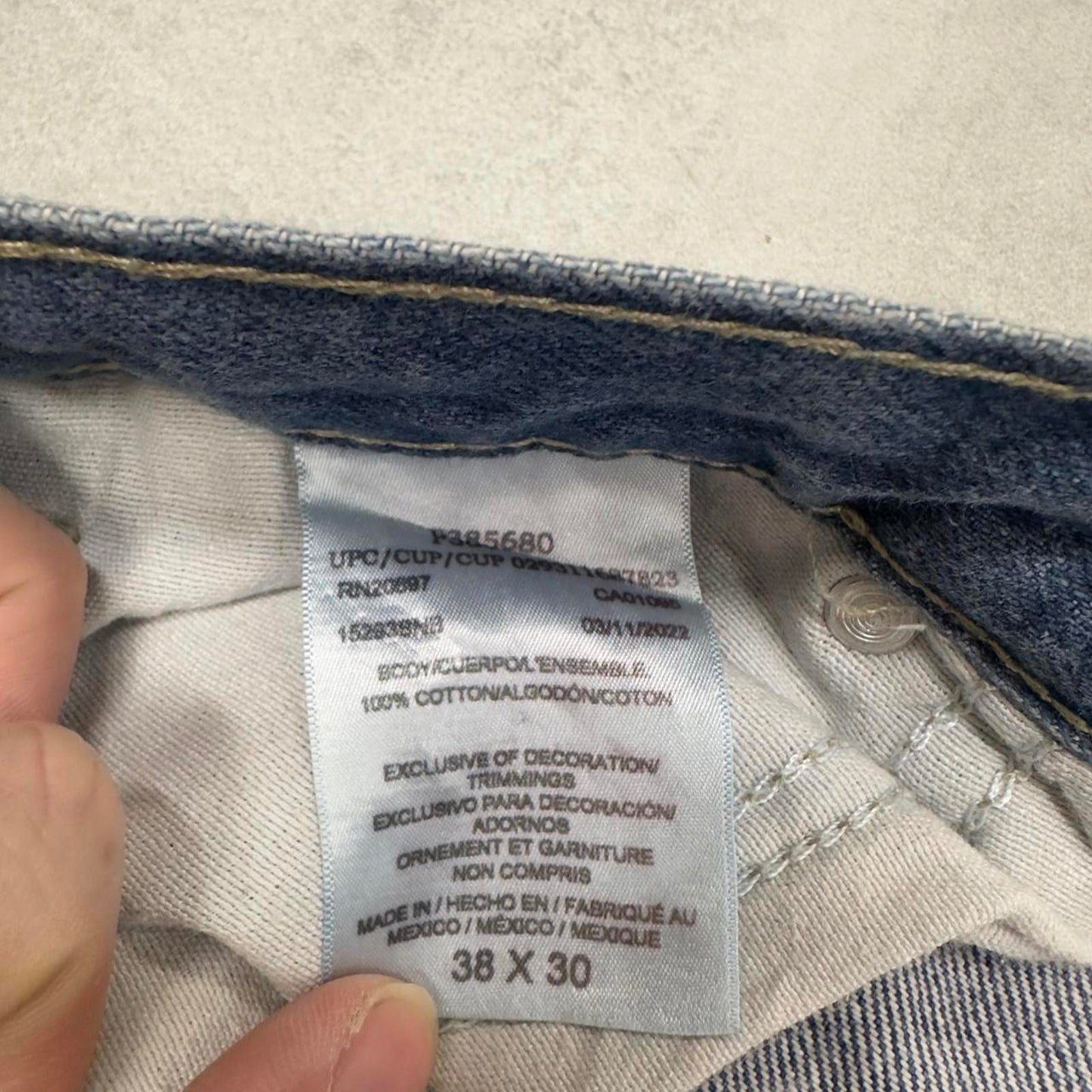 Dickies Double Knee Carpenter Jeans W38 L30