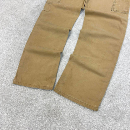 Khaki beige Carhartt carpenter jeans size 2 W28L31 women's y2k 90s style cargos
