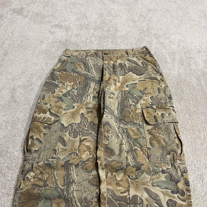 Vintage camo cargo pants y2k utility khaki Spartan Advantage Realtree camouflage hunting cargos