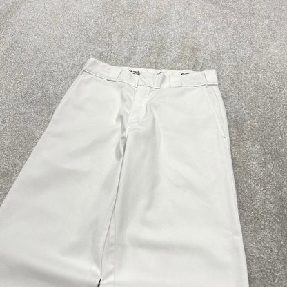 Dickies 874 work pants White original fit loose chino 90s skater style trousers