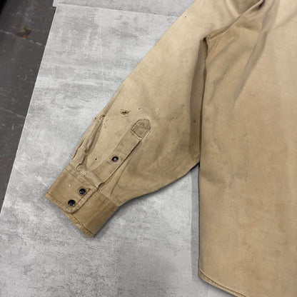 Distressed Carhartt work over shirt L
