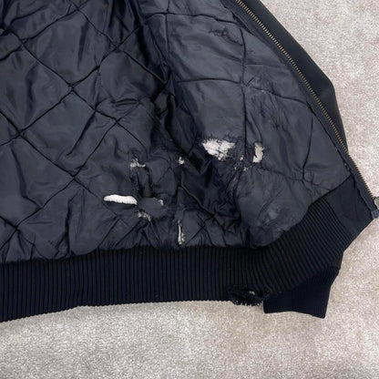 Black Carhartt active jacket Small hooded canvas skater jacket