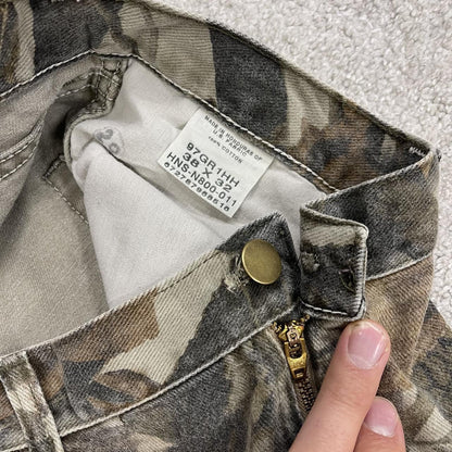 Vintage Realtree Wrangler double knee camo jeans y2k khaki camouflage hunting utility trousers