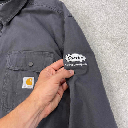 Grey Carhartt shirt jacket XXL