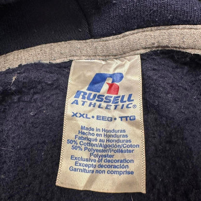 Navy vintage Russell hoodie XXL