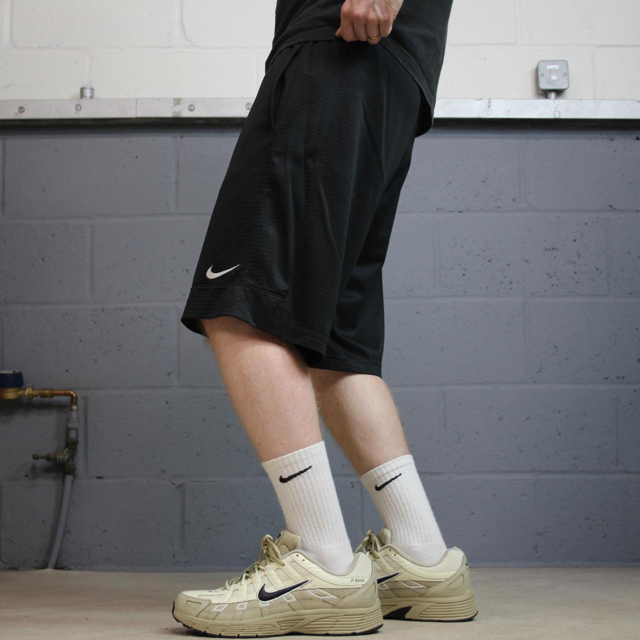 Nike basketball styles sports shorts y2k black Long leg comfy floaty summer gym shorts