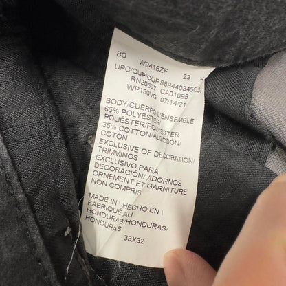 Grey Dickies Pants W34L32 slim taper chino style pants