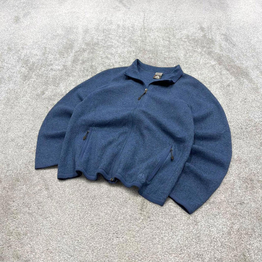 Nike ACG technical fleece XL women's y2k style navy full zip up autumn winter