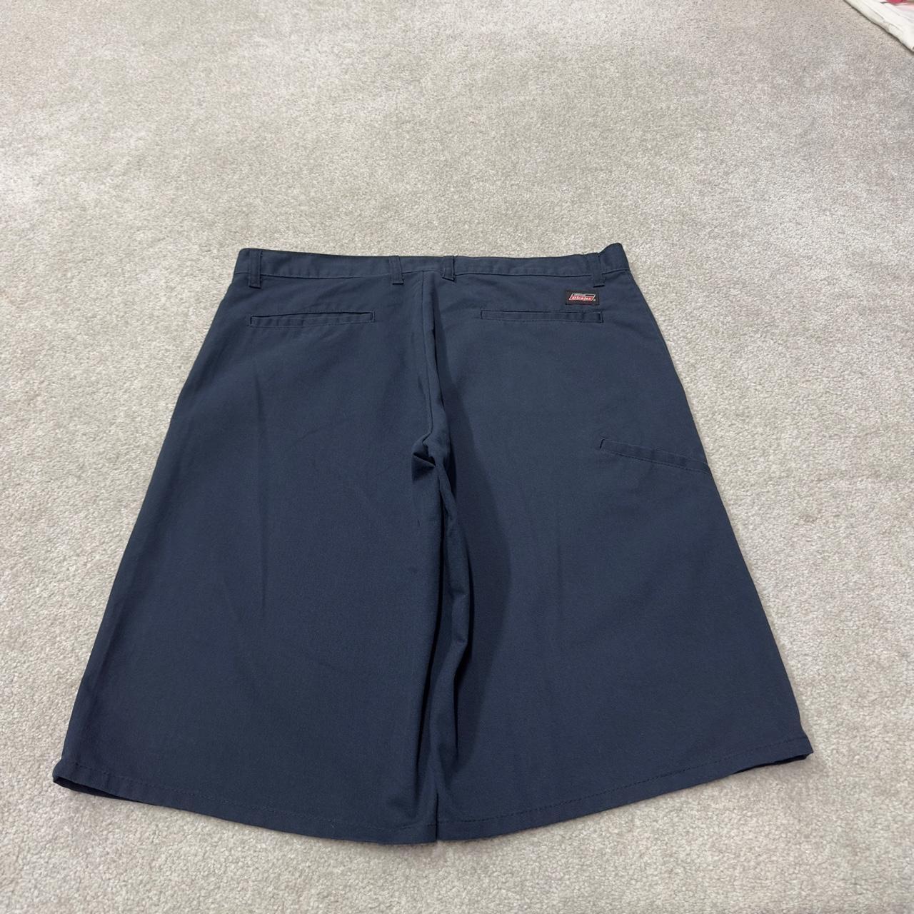 Dickies carpenter shorts chino navy Twill chino skater style shorts loose long leg