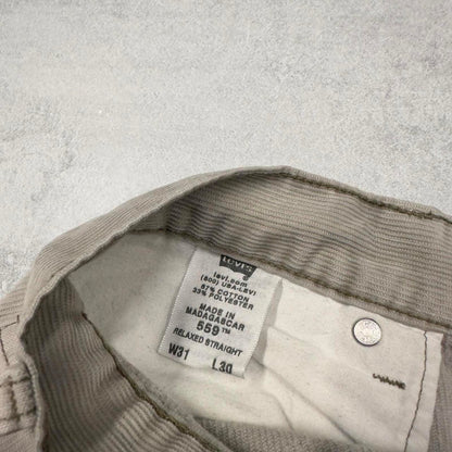 Mens Levi’s 559 Corduroy shorts W31
