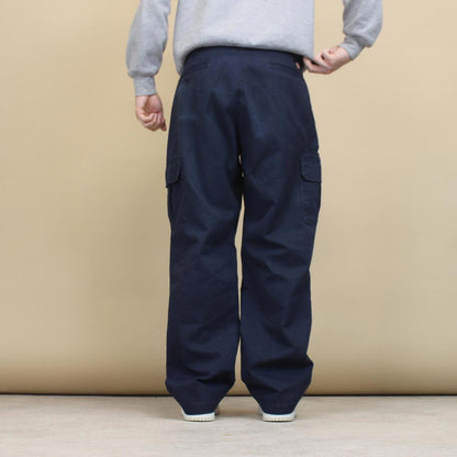 Navy Dickies cargo pants W36L32 loose twill chino style skater cargos