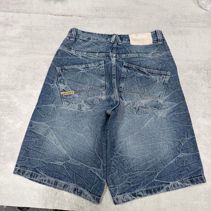 Mens Baggy Avirex Jean shorts W30
