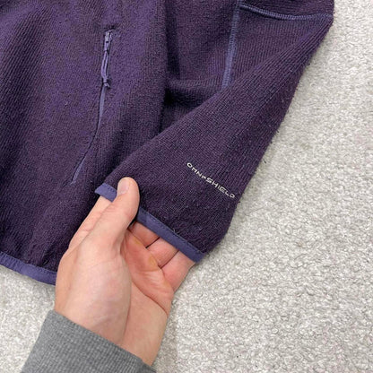 00s Columbia technical fleece XL women's purple full zip up y2k style autumn casual